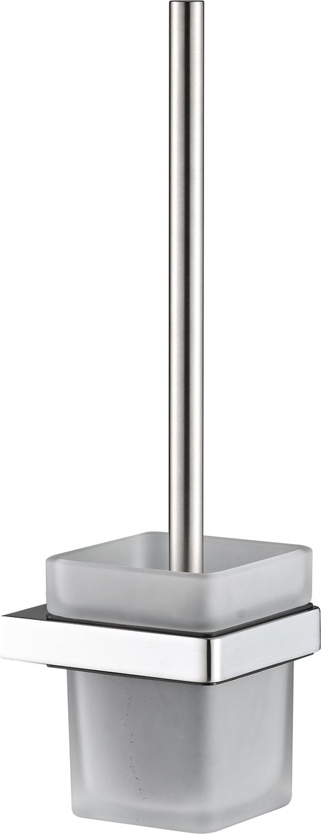 Plieger altea wc borstel met houder – wandmontage – chroom