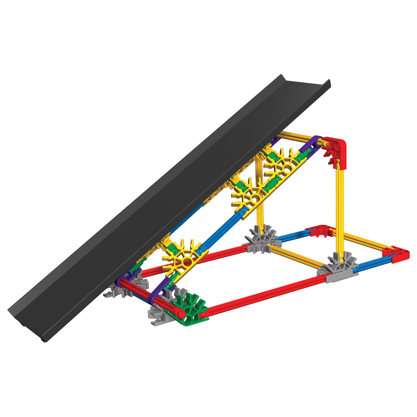 Introducción de K'nex a Simple Machines Wheels Axes PLA inclinado