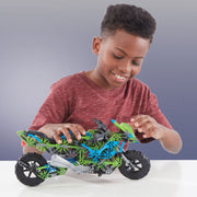 K'NEX BOUWSET MEGA MOTORCYCLE, 456DLG. - afbeelding 3