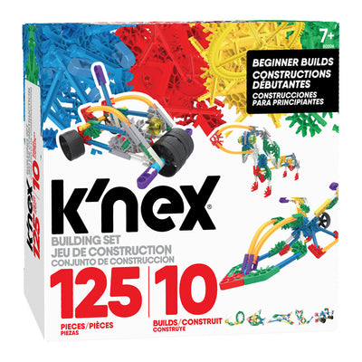 Set di costruzioni K'nex 10 modelli, 125dlg.