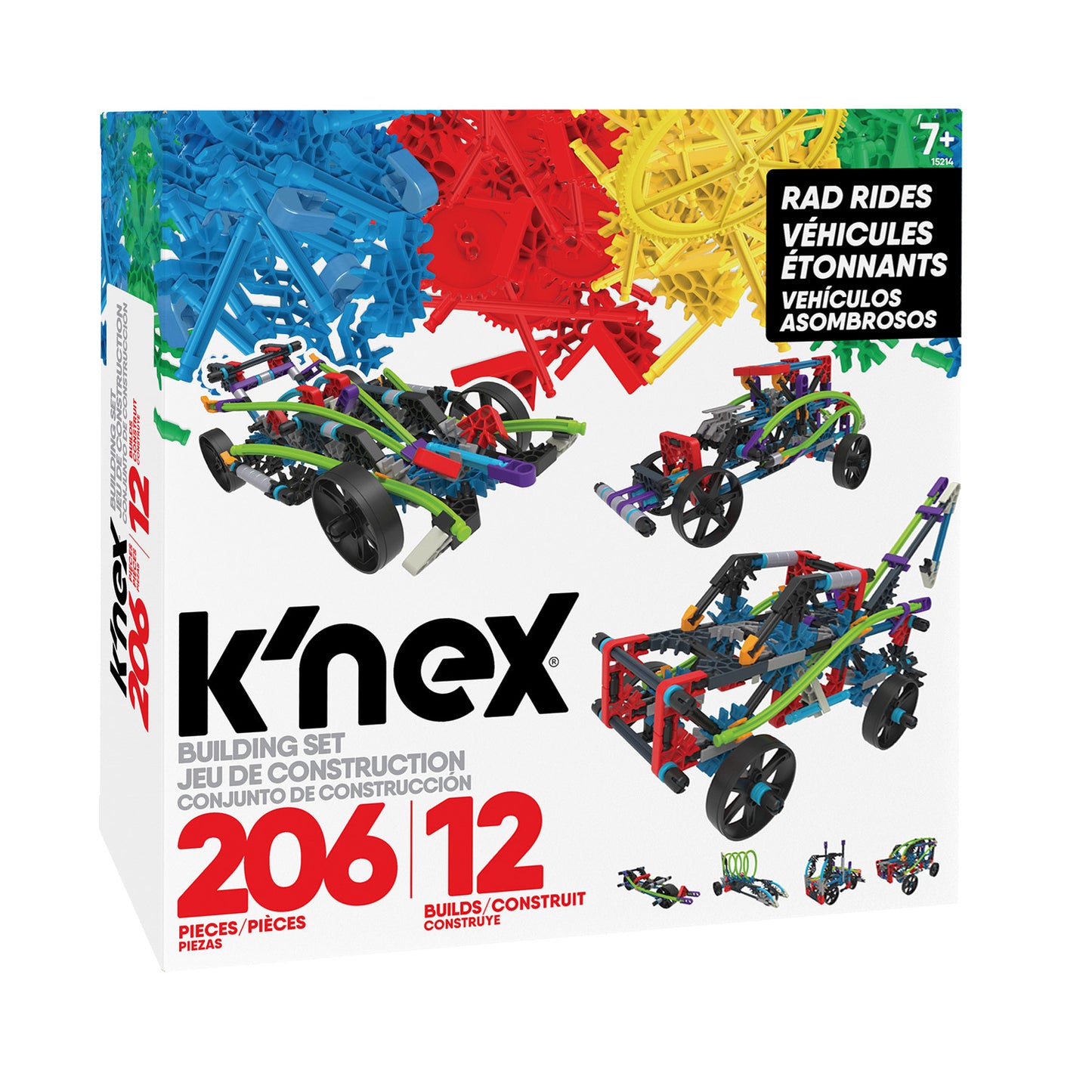 K'NEX BOUWSET 12 Modelli, 206dlg.