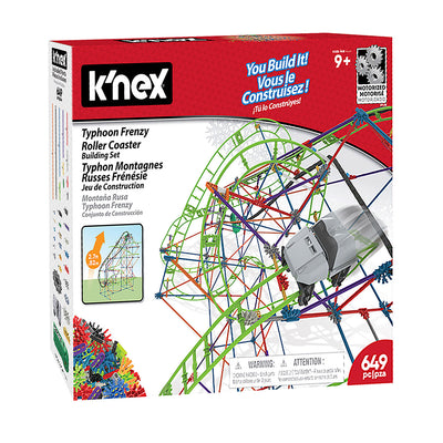 Montagne russe frenetiche del tifone K'nex