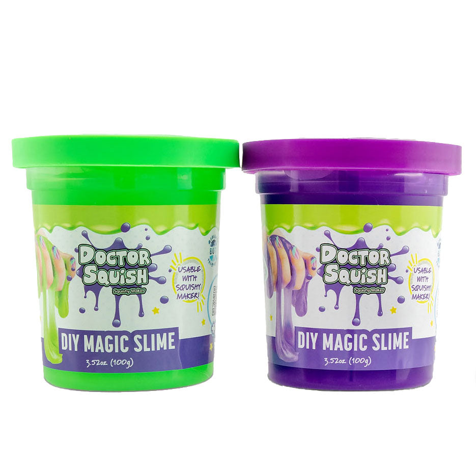 Boti Doctor Squish Sneak Value Pack verde e viola, 240 grammi