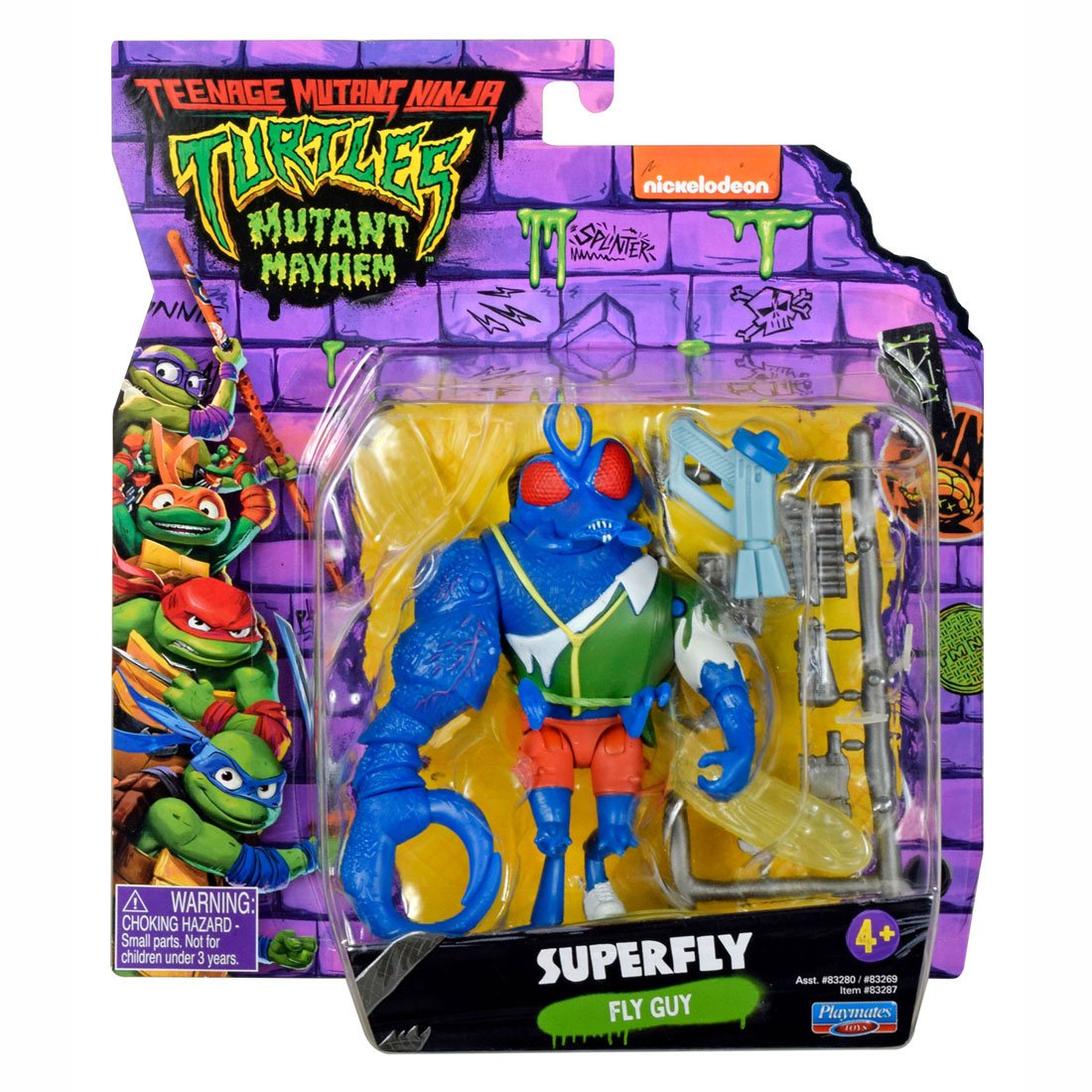 Boti Teenage Mutant Ninja Turtles Speel Figura Superfly Fly Guy