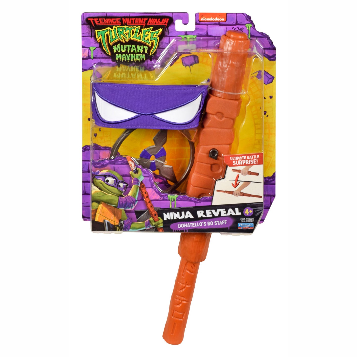 Boti Teenage Mutant Ninja Turtles's Bo Staff Bo Play set