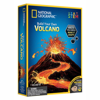 National Geographic costruisce il tuo set di vulcano