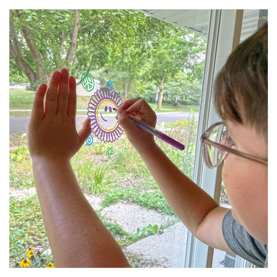 Boti Spirographer Window Designer Reta de color