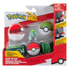 Boti clip 'n' go poke palla con set di giocatore a cintura, 4dlg.