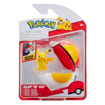 Boti clip 'n' go pikachu e set da gioco veloce, 2dlg.