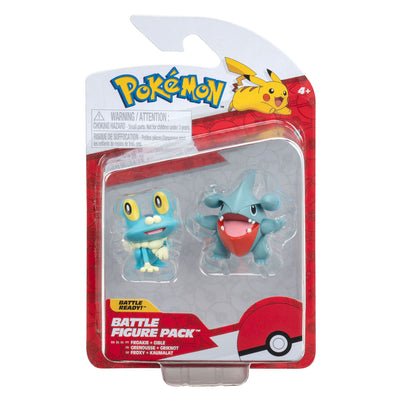 Boti Battle Figures Gible Froakie, 2 °.