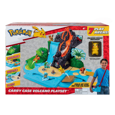 Boti Take -Away Suitcase Volcano con set da gioco Pikachu