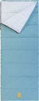 Abbey camp slaapzak - katoen - dekenmodel - lichtblauw - 210 x 80 cm
