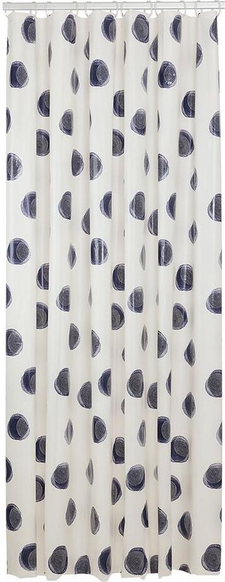Sealskin mood - tenda da doccia 180x200 cm - PEVA - blu off-white