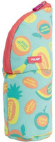 Astuccio scuola Milano frutikis verde arancione 21 x 11,5 x 8 cm