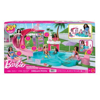 Mattel barbie droom zwembad - 20+dlg.