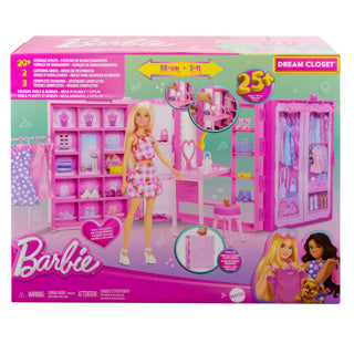 Barbie Dream Closet 3.0 con pop