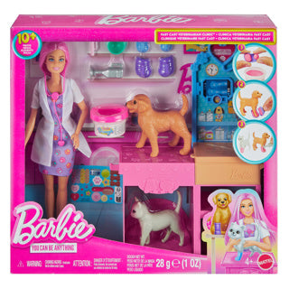 Set da gioco Barbie veterinaria in carriera