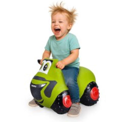 Tractor rebotador Jamara Claas Hoppydoo con bomba