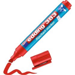 Pennarello per lavagna a fogli mobili edding 383 rosso 1-5 mm