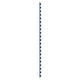 Binding spines gbc plastic a4 6mm blue 25 sheets