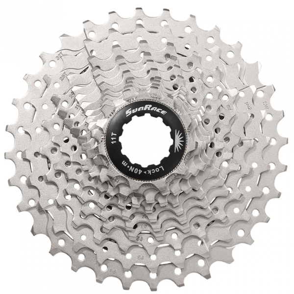 Cassette Sunrace 11 Velocidad 11-32T. CSRS3 de plata