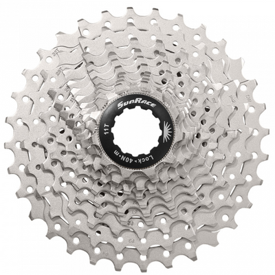 Cassette Sunrace 11 Velocidad 11-32T. CSRS3 de plata