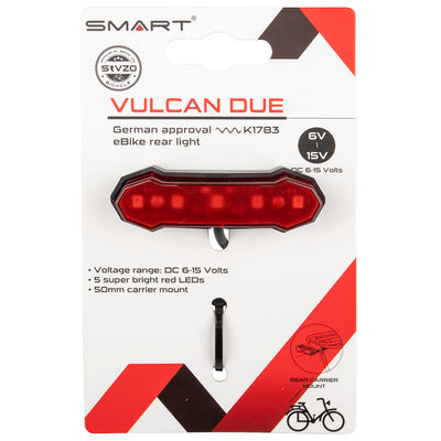 Luce posteriore per portabiciclette Smart Vulcan Due
