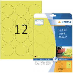 Etichette herma 5152 gialle