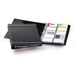 Carpeta de anillas para tarjetas de visita duradera 2388 2388 400 tarjetas a4