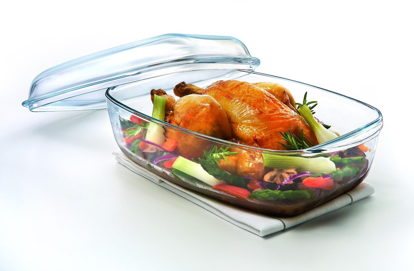 Bol Pyrex con tapa 4,3+2,2l