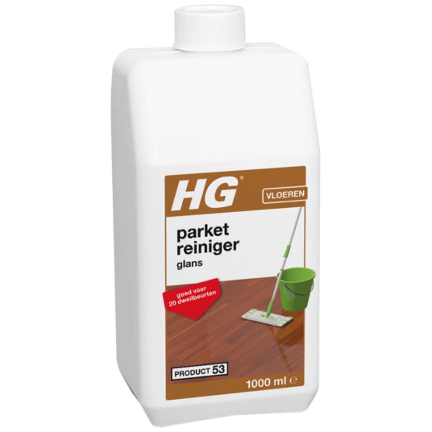 Hg detergente per parquet lucido 1l