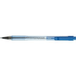 Penna a sfera pilot bp-s matic 0,21 mm pulsante blu