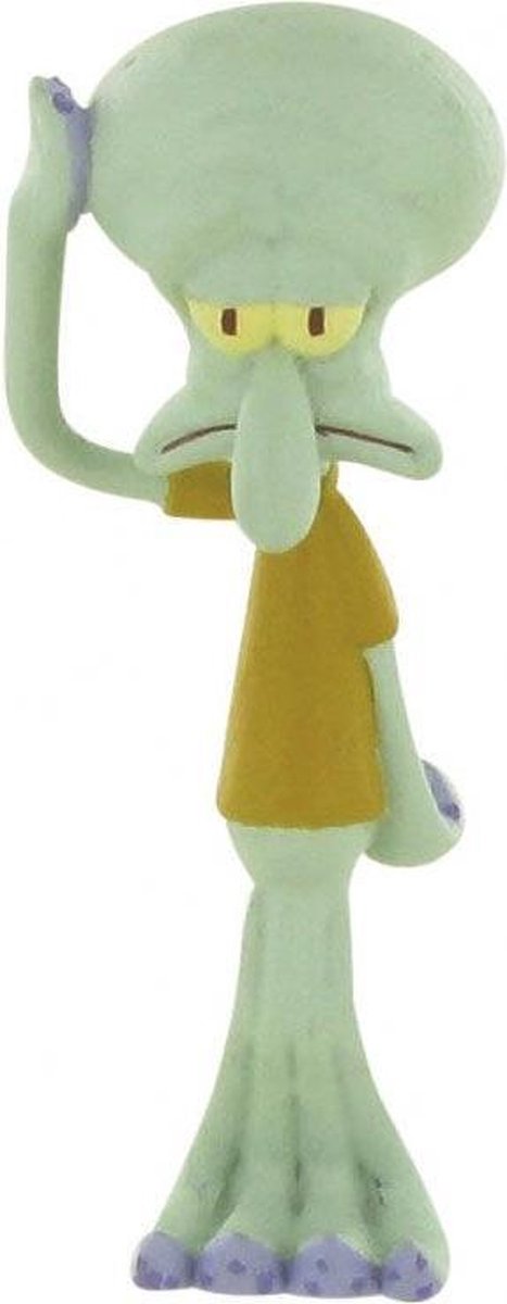 Comansi personaggio da gioco Spongebob Squiddi 7 cm verde