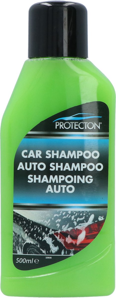 Champú para coche Protecton - limpia en profundidad, de forma rápida y segura - elimina la suciedad y los depósitos de grasa - para todo tipo de pintura - devuelve el brillo - 500ml