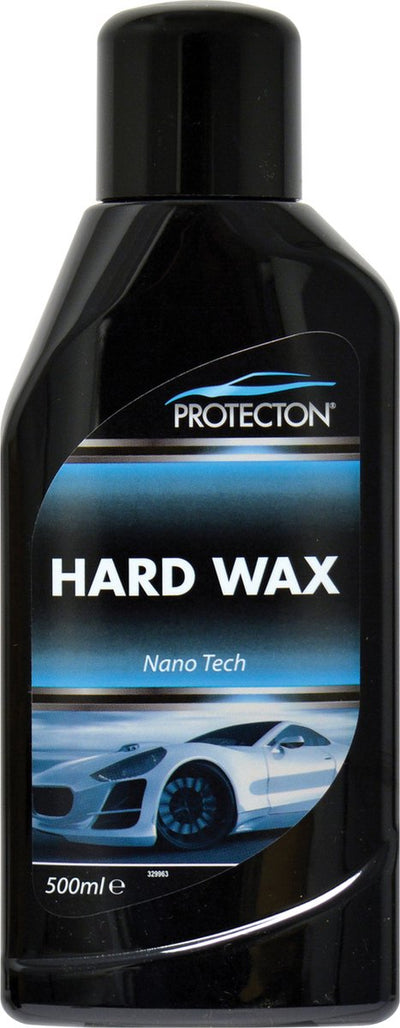 Protecton hard wax - with nano technology - extra long-lasting protection - strengthens the color - for all types of paint - for car, caravan, camper, motorcycle or boat - provides durable moisture and dust-resistant protective layer - 500ml