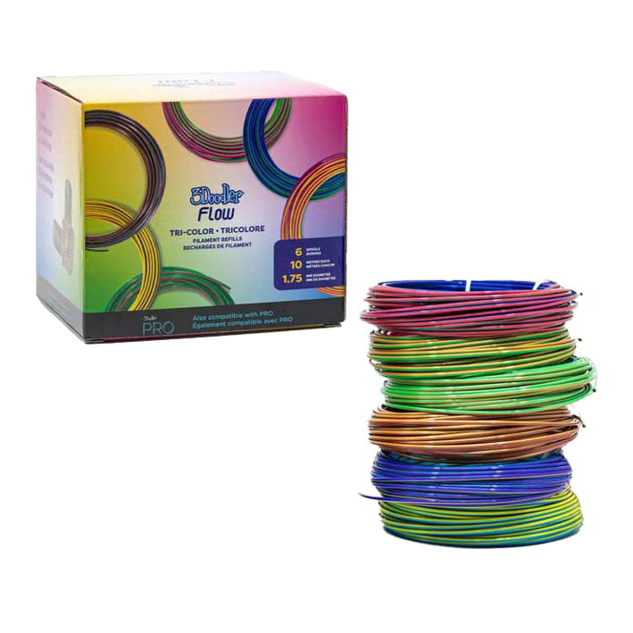 Ricarica Spectron 3doodler flow per penna 3D - 6 colori