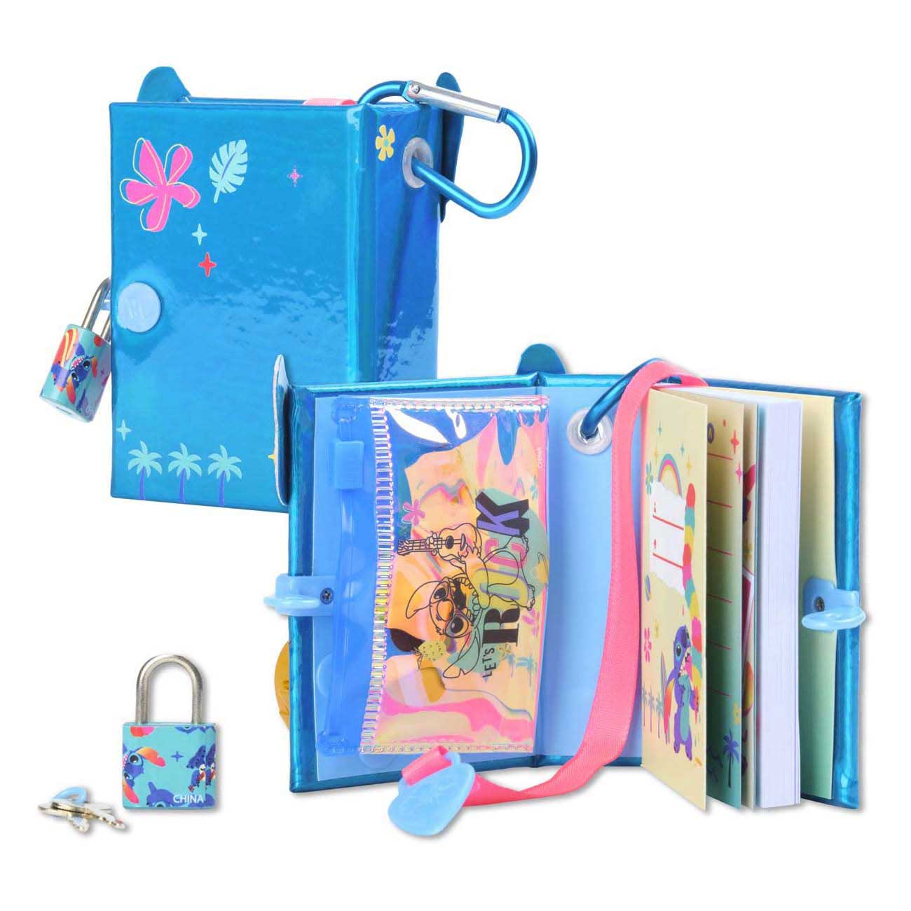 Diario portachiavi Spectron Real Littles Stitch | 2 pezzi