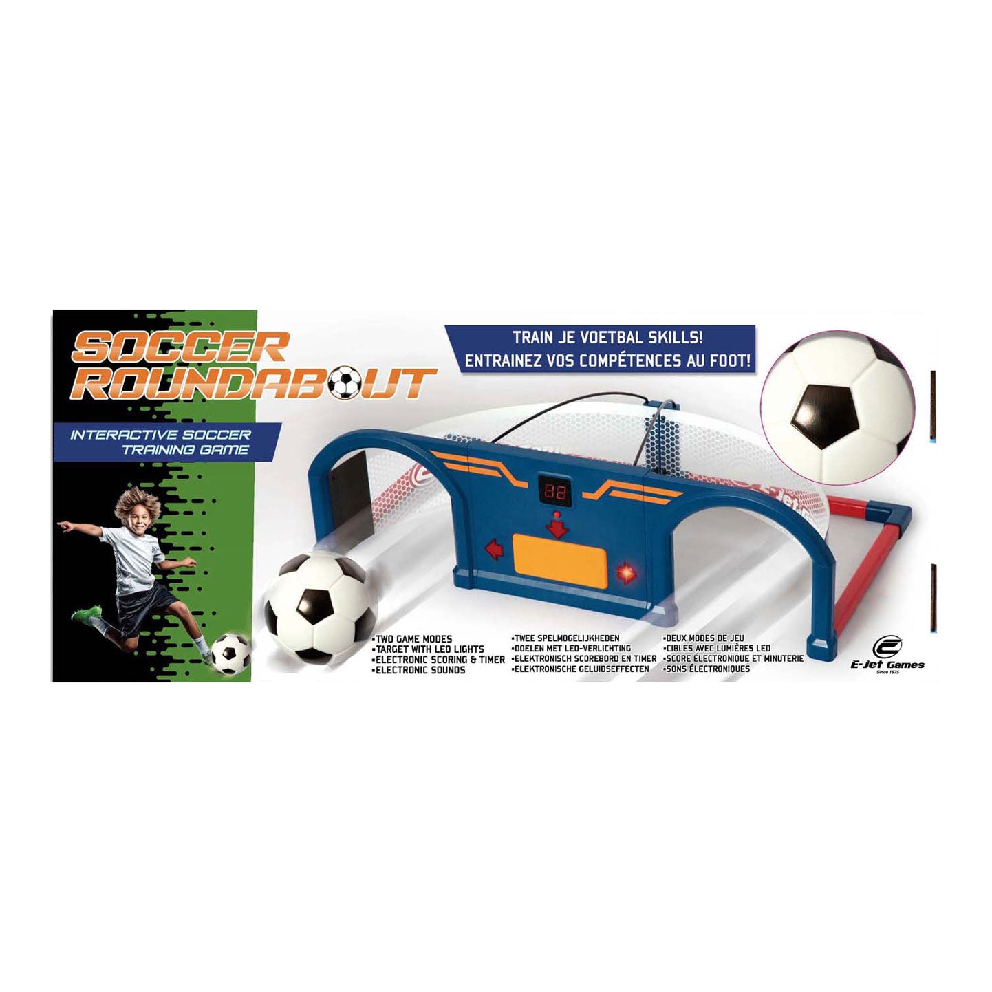 Calcio set di calcio rotonda