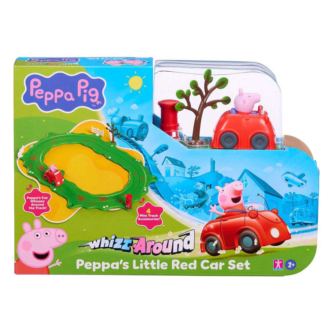Spectron Peppa Pig sfreccia in giro: il set della macchinina rossa di Peppa