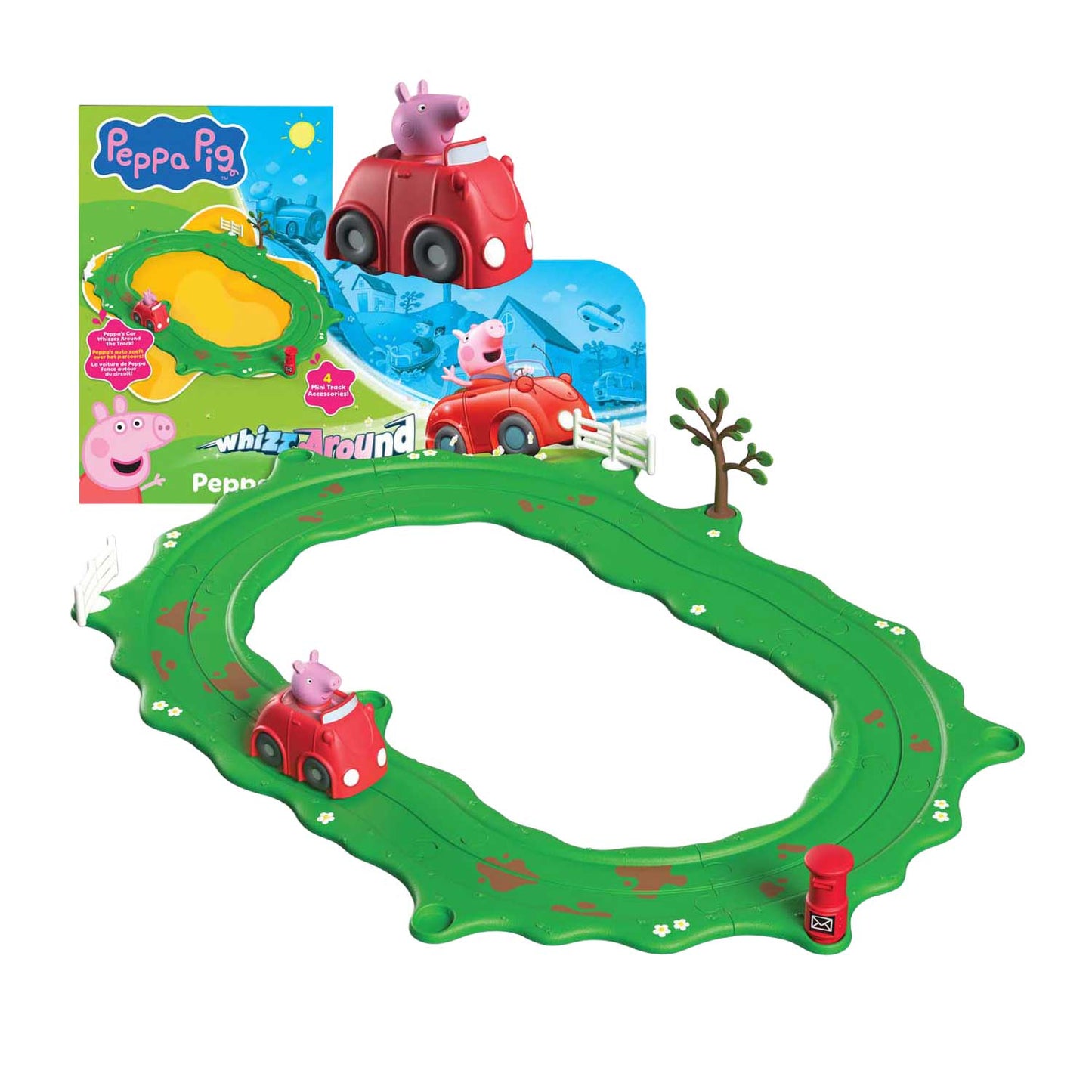 Spectron Peppa Pig sfreccia in giro: il set della macchinina rossa di Peppa