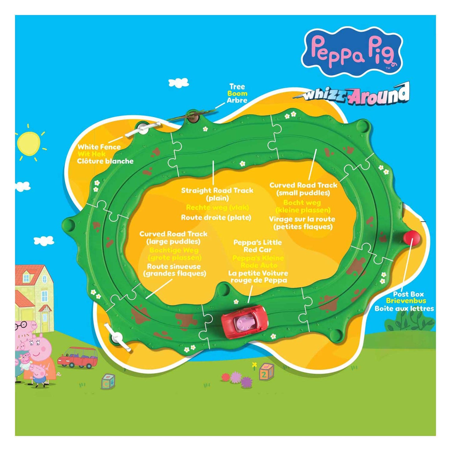 Spectron Peppa Pig sfreccia in giro: il set della macchinina rossa di Peppa