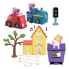 Spectron Peppa sfreccia intorno al set Runabout Town di Peppa