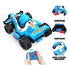 Gear2play RC Formula 1 Autoscontri con paraurti al neon 2 in 1