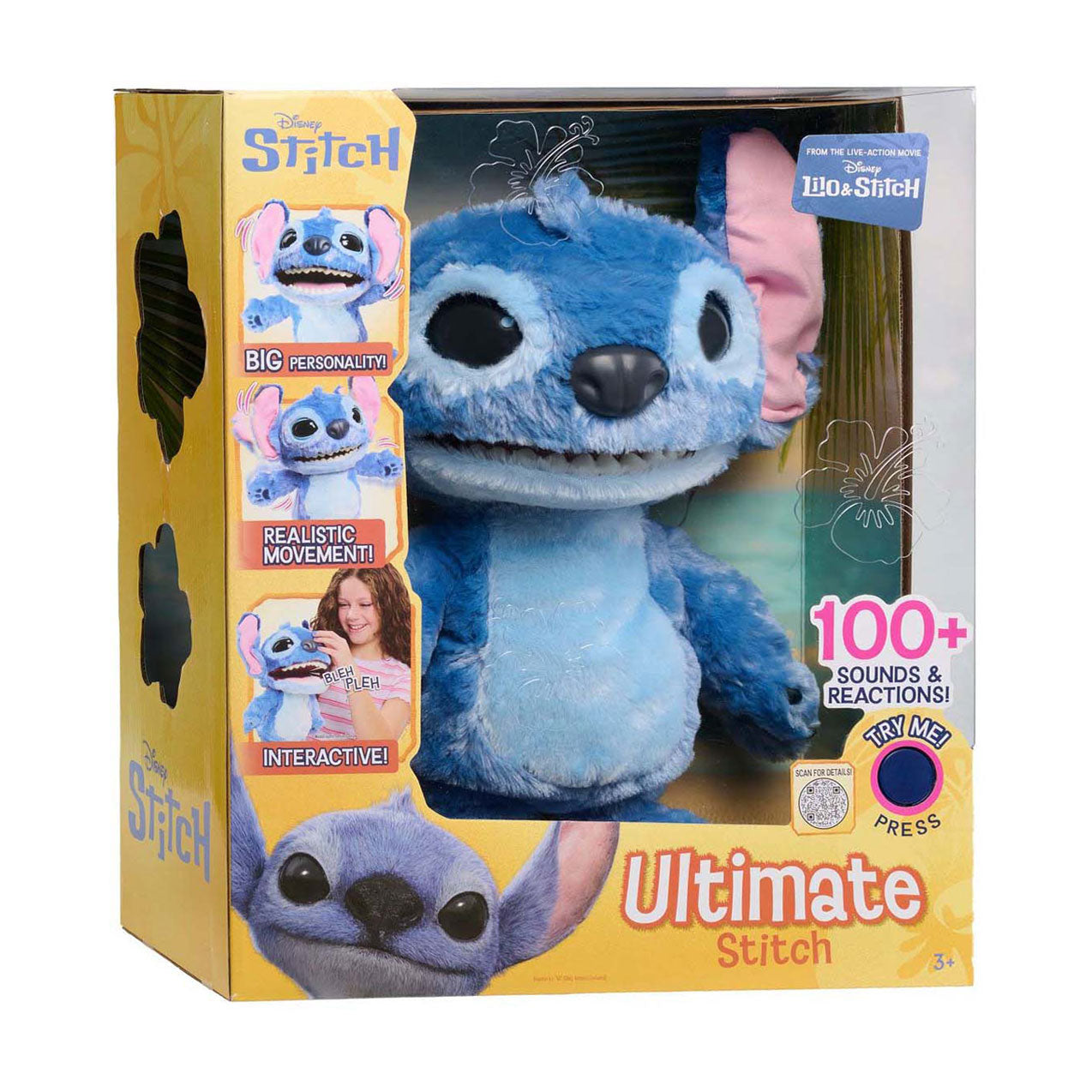 Spectron ultimate stitch interactieve knuffel