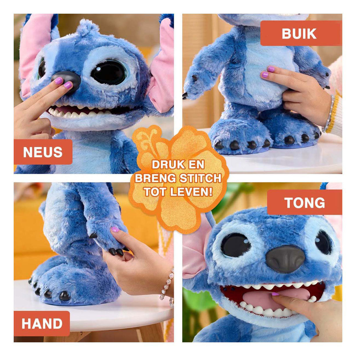 Spectron ultimate stitch interactieve knuffel