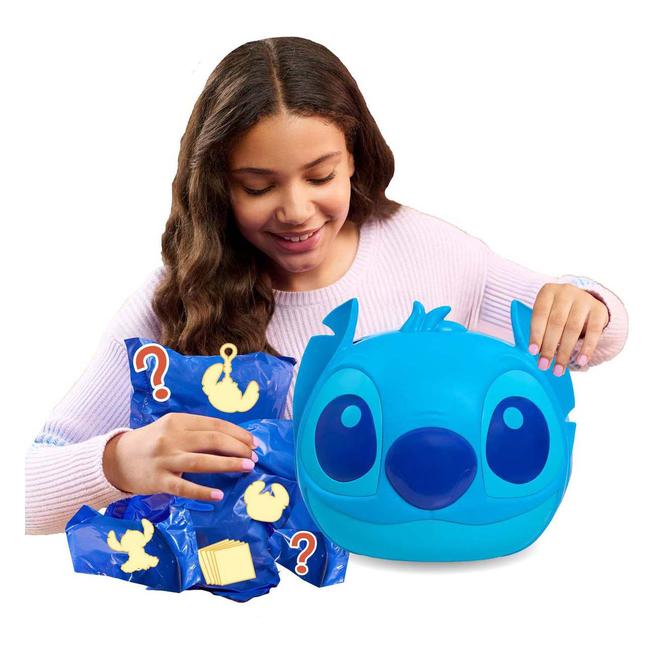 Capsula misteriosa jumbo Spectron Stitch con 9 sorprese