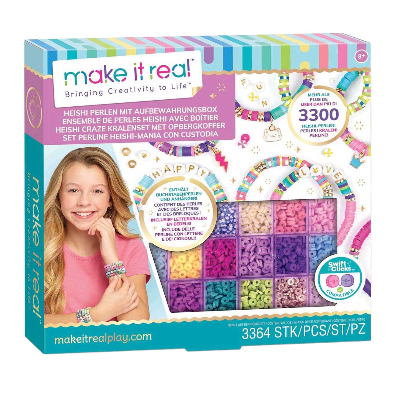 Spectron lo rende reale: set di perline Heishi Craze con custodia