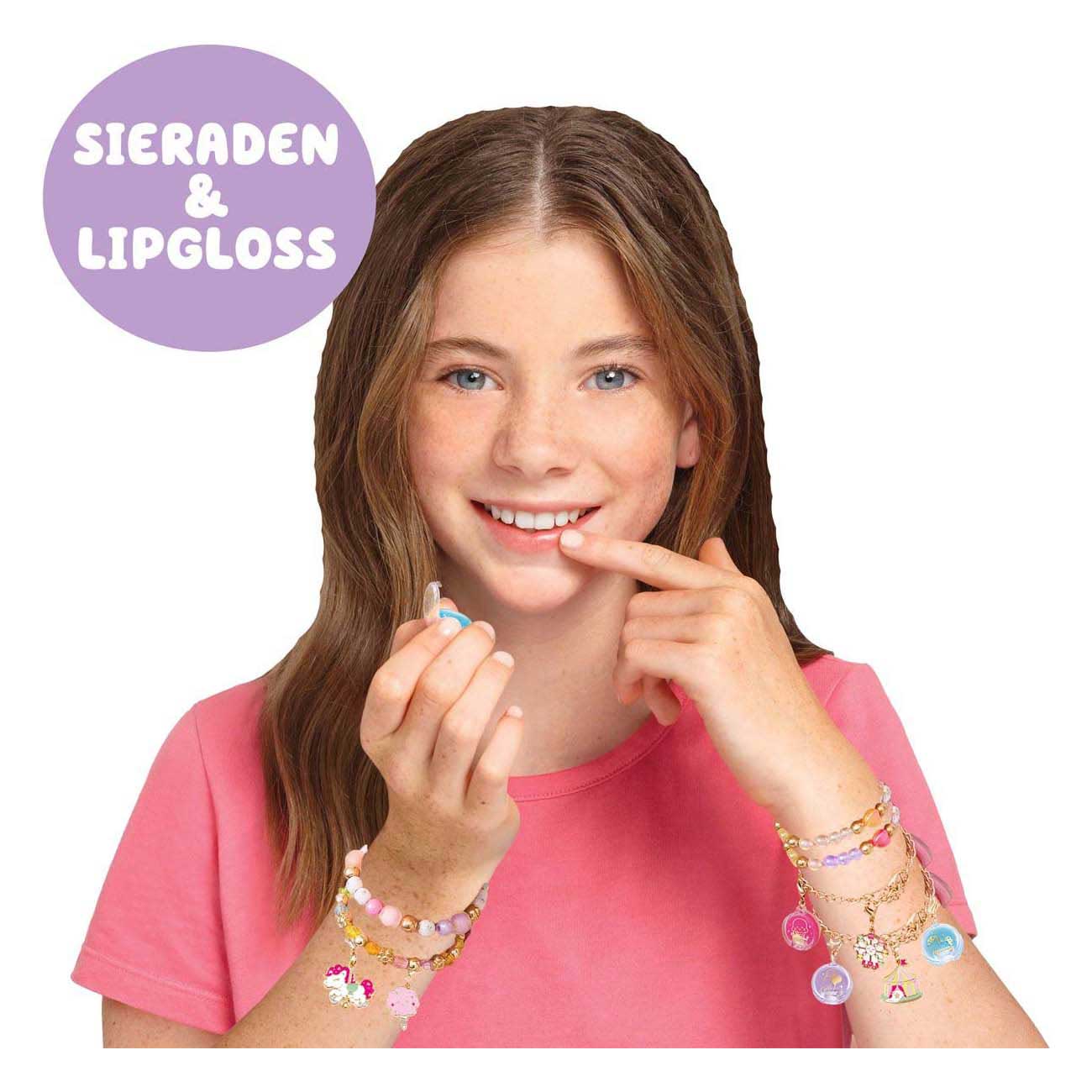 Spectron make it real: juego de pulseras de brillo de labios de carnaval con giro dulce