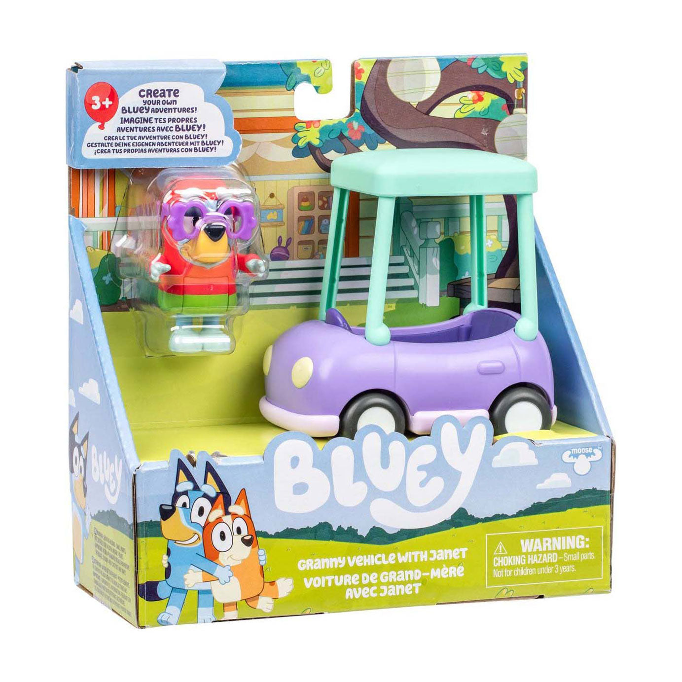 Veicolo base Spectron Bluey Granny Car Janet