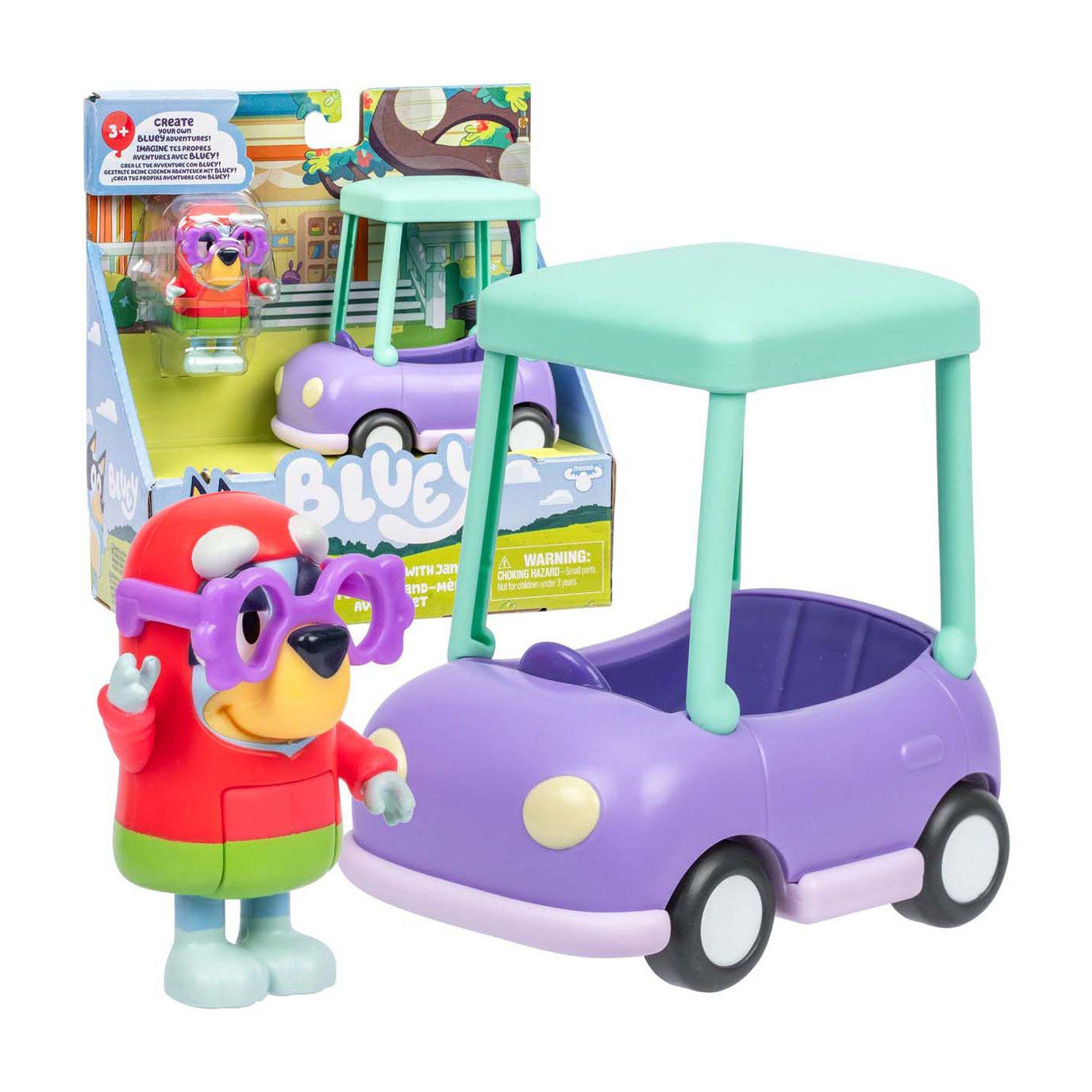 Veicolo base Spectron Bluey Granny Car Janet